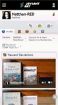 Mobile Screenshot of natthan-red.deviantart.com