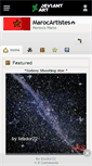 Mobile Screenshot of marocartistes.deviantart.com