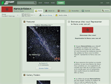 Tablet Screenshot of marocartistes.deviantart.com