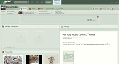 Desktop Screenshot of dorachiodini.deviantart.com