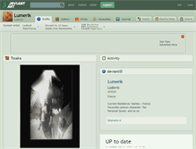 Tablet Screenshot of lumerik.deviantart.com