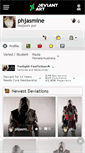 Mobile Screenshot of phjasmine.deviantart.com