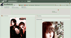 Desktop Screenshot of killerbunny69.deviantart.com