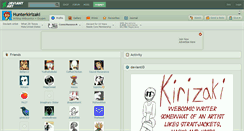 Desktop Screenshot of hunterkirizaki.deviantart.com