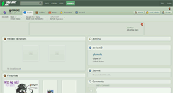 Desktop Screenshot of glomplz.deviantart.com