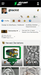 Mobile Screenshot of gblackid.deviantart.com