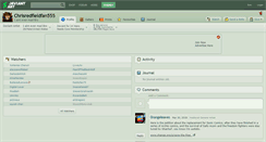 Desktop Screenshot of chrisredfieldfan555.deviantart.com