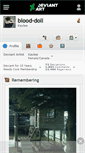 Mobile Screenshot of blood-doll.deviantart.com