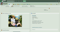 Desktop Screenshot of daminitri.deviantart.com