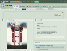 Tablet Screenshot of king--sora.deviantart.com