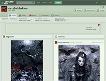 Tablet Screenshot of harrybuddhapalm.deviantart.com