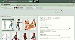 Desktop Screenshot of bustawolf.deviantart.com