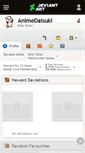 Mobile Screenshot of animedaisuki.deviantart.com