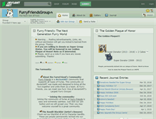 Tablet Screenshot of furryfriendsgroup.deviantart.com