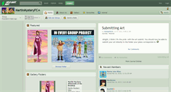 Desktop Screenshot of martinmysteryfc.deviantart.com