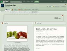 Tablet Screenshot of oceanguardian.deviantart.com
