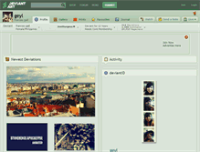 Tablet Screenshot of geyl.deviantart.com