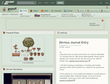 Tablet Screenshot of gaypuff.deviantart.com