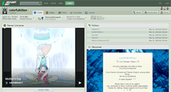 Desktop Screenshot of colorfulkitten.deviantart.com