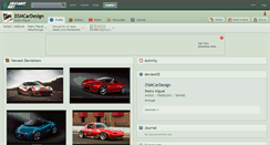 Desktop Screenshot of dsmcardesign.deviantart.com