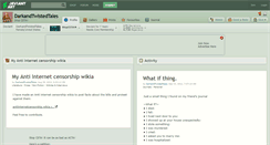 Desktop Screenshot of darkandtwistedtales.deviantart.com
