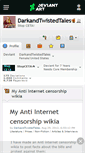 Mobile Screenshot of darkandtwistedtales.deviantart.com