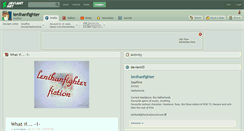Desktop Screenshot of lenihanfighter.deviantart.com
