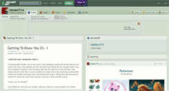 Desktop Screenshot of mimlev714.deviantart.com
