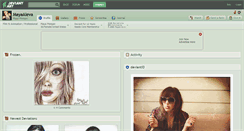 Desktop Screenshot of mayaaleva.deviantart.com