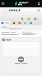 Mobile Screenshot of e-m-i-l-a.deviantart.com