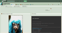 Desktop Screenshot of magickmaster.deviantart.com