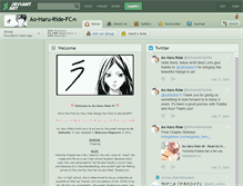 Tablet Screenshot of ao-haru-ride-fc.deviantart.com