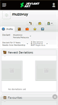 Mobile Screenshot of muzovuy.deviantart.com
