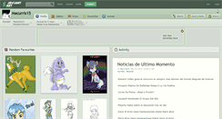 Desktop Screenshot of macurris15.deviantart.com