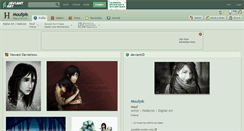Desktop Screenshot of moufpik.deviantart.com