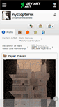 Mobile Screenshot of nyctopterus.deviantart.com