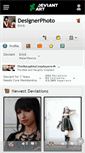 Mobile Screenshot of designerphoto.deviantart.com