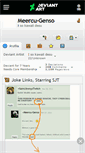 Mobile Screenshot of meercu-genso.deviantart.com