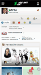 Mobile Screenshot of jkf724.deviantart.com