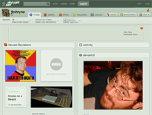 Tablet Screenshot of jbshryne.deviantart.com