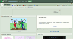 Desktop Screenshot of bluefantasy.deviantart.com