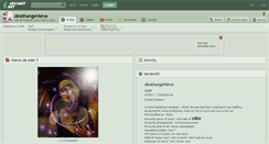 Desktop Screenshot of deathangel4eva.deviantart.com