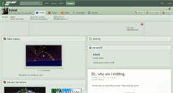 Desktop Screenshot of ksleet.deviantart.com