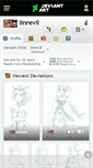 Mobile Screenshot of linrevil.deviantart.com