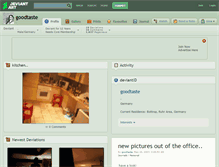 Tablet Screenshot of goodtaste.deviantart.com