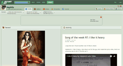 Desktop Screenshot of nephtis.deviantart.com