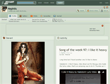Tablet Screenshot of nephtis.deviantart.com
