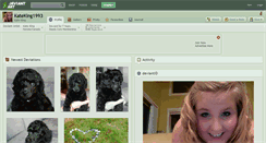 Desktop Screenshot of kateking1993.deviantart.com