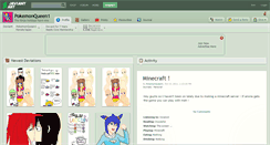 Desktop Screenshot of pokemonqueen1.deviantart.com