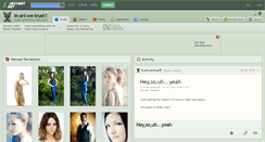 Desktop Screenshot of in-art-we-trust.deviantart.com